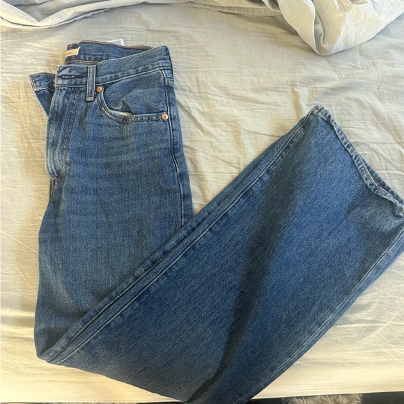 Levi’s Ribcage Wide Leg- Polar Perimeter - Picture 6 of 7